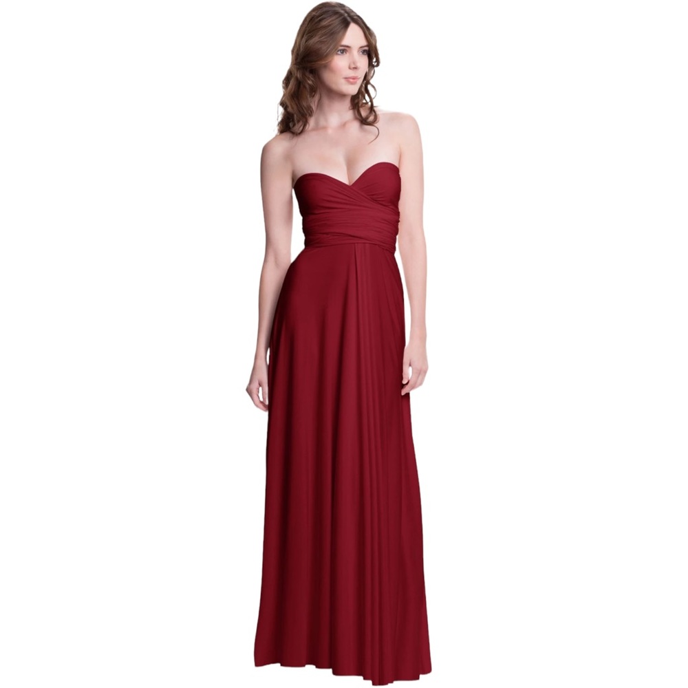 Henkaa Sakura Maxi Infinity Dress One Size Ruby Red